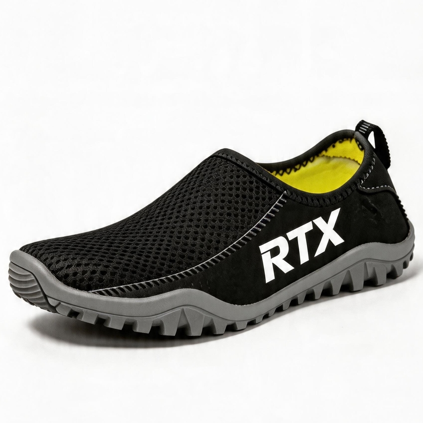 RTX Bold Mesh Slip-On Water Shoe - Black